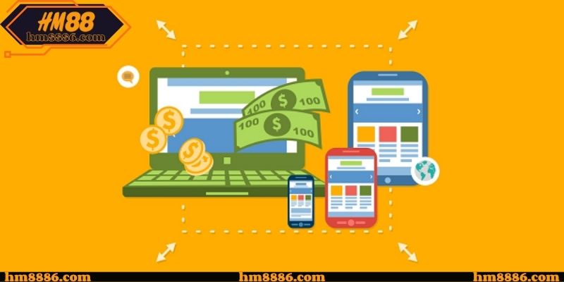 Quy trình đơn giản minh bạch rõ ràng khi rút tiền tại HM88